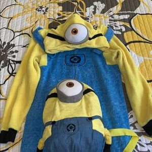 Minion Onesie and book pack